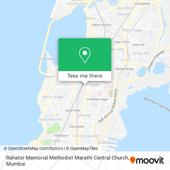 Rahator Memorial Methodist Marathi Central Church map