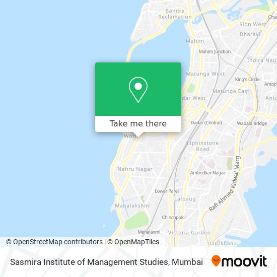 Sasmira Institute of Management Studies map
