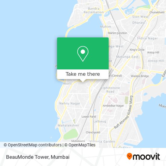 How to get to BeauMonde Tower in Mahim by Bus or Train