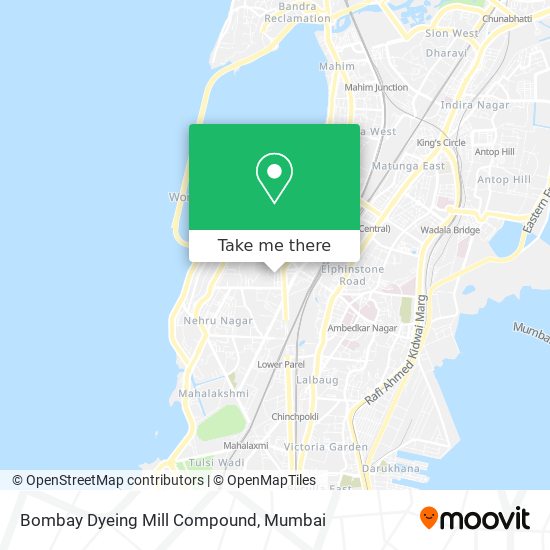 Bombay Dyeing Mill Compound map