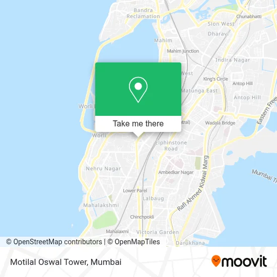 MOTILAL OSWAL TOWER map