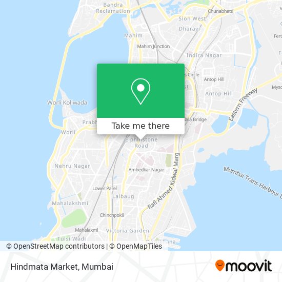 Hindmata Market map