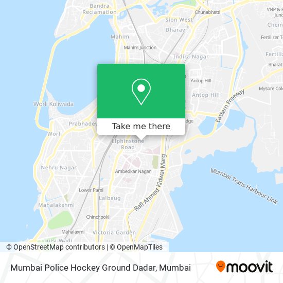 Mumbai Police Hockey Ground Dadar map