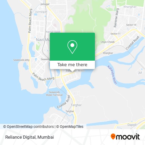 Reliance Digital map