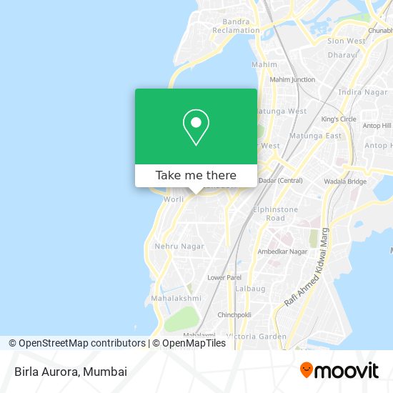 Birla Aurora map