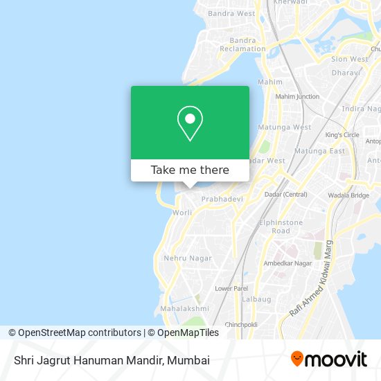 Shri Jagrut Hanuman Mandir map