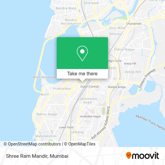 Shree Ram Mandir map