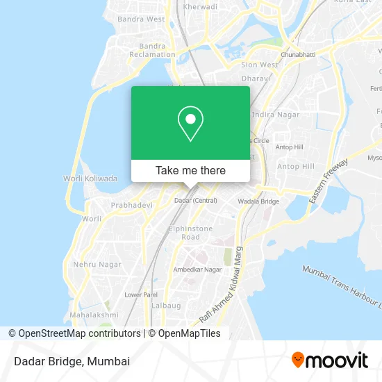 Dadar Bridge map