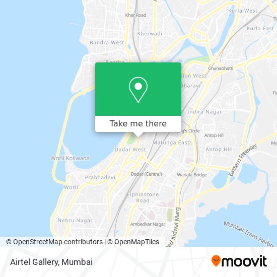 Airtel Gallery map