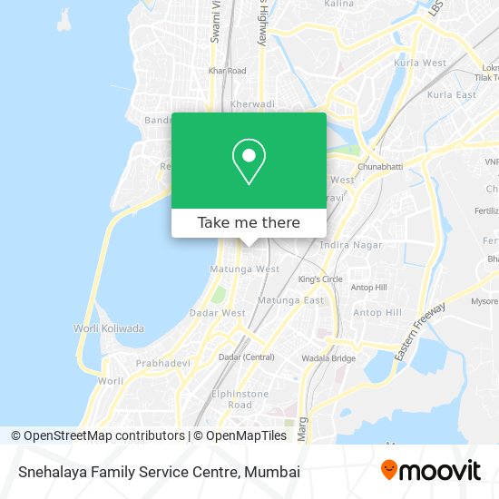 Snehalaya Family Service Centre map