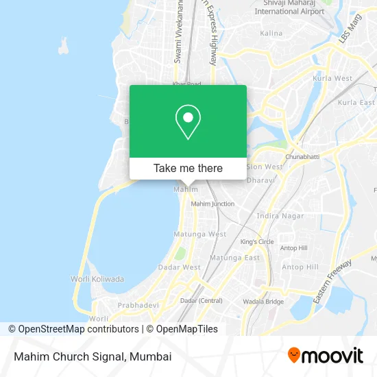 Mahim Church Signal map