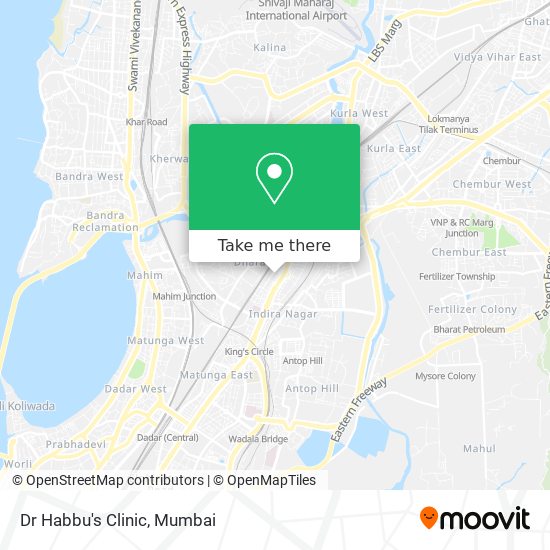 Dr Habbu's Clinic map