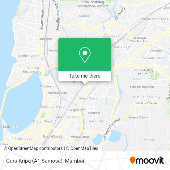 Guru Kripa (A1 Samosa) map