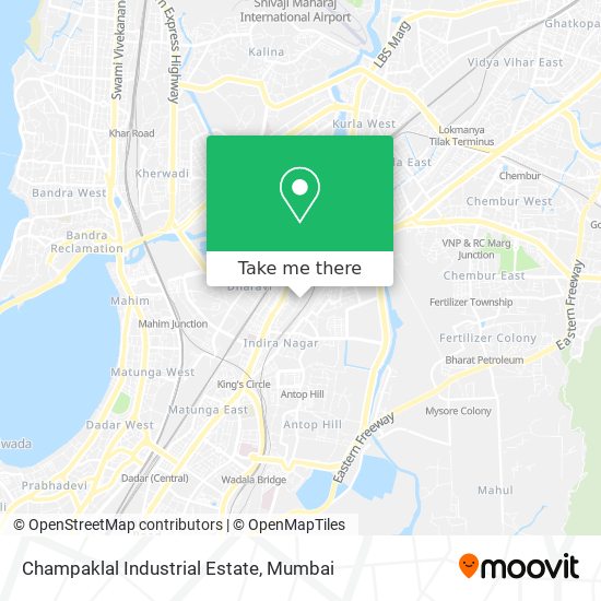 Champaklal Industrial Estate map