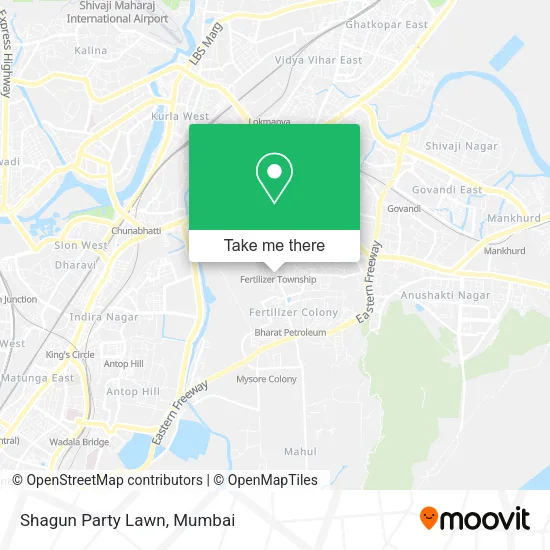 Shagun Party Lawn map