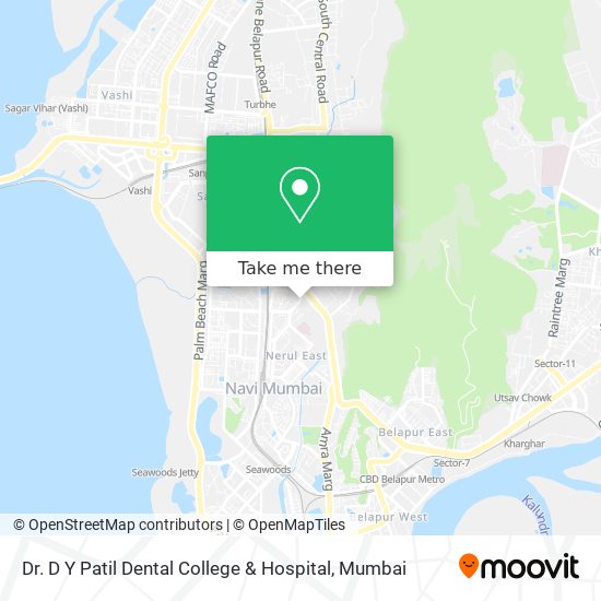 Dr. D Y Patil Dental College & Hospital map
