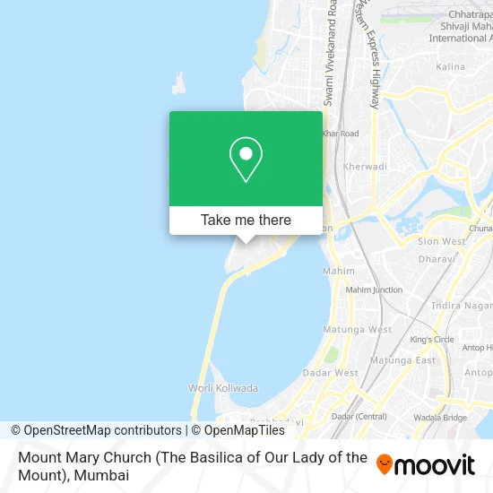 Mount Mary Church (The Basilica of Our Lady of the Mount) map