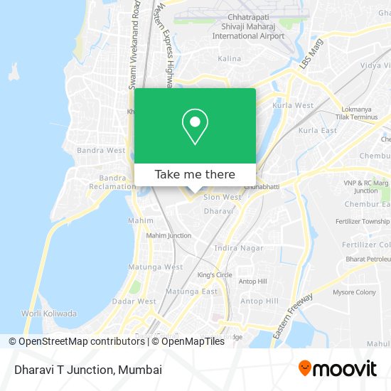 Dharavi T Junction map