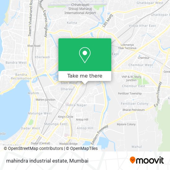 mahindra industrial estate map