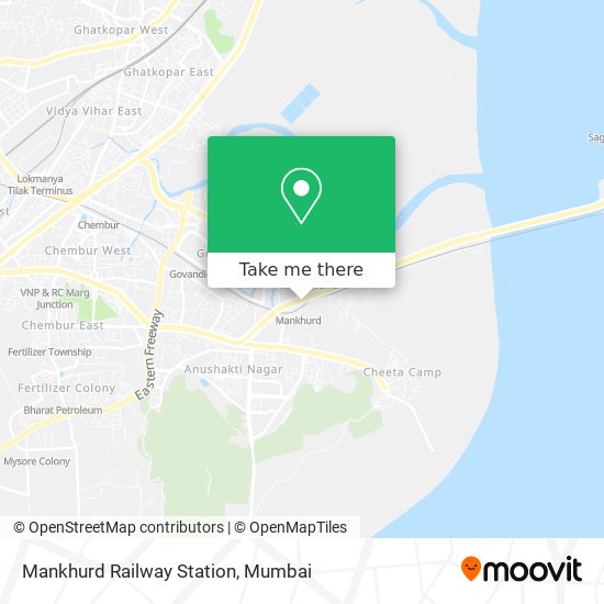 Mankhurd Railway Station map