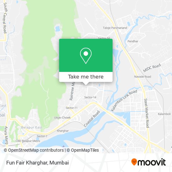 Fun Fair Kharghar map