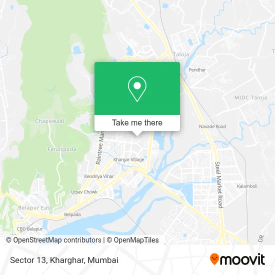 Sector 13, Kharghar map