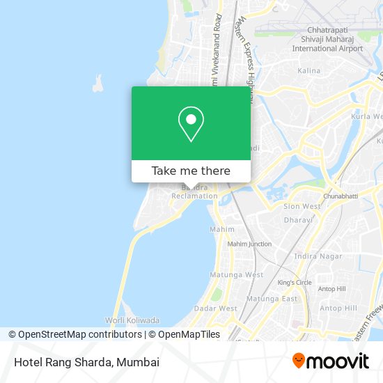 Hotel Rang Sharda map