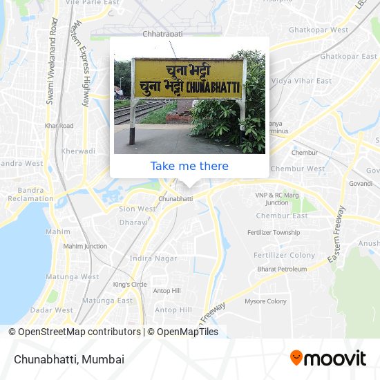 Chunabhatti map