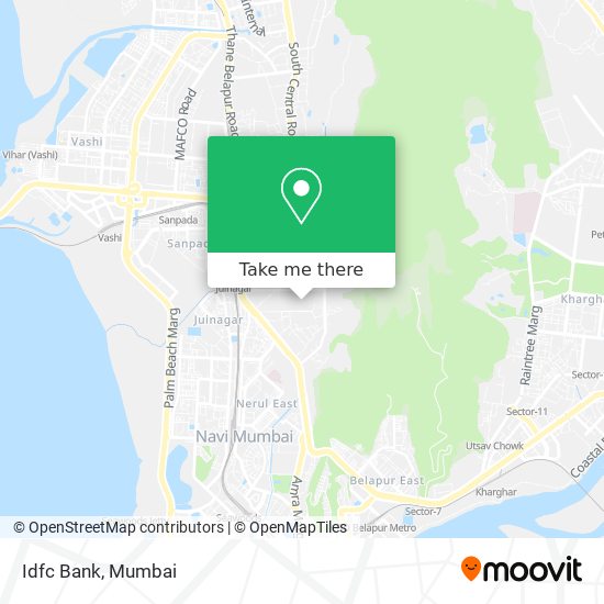 Idfc Bank map