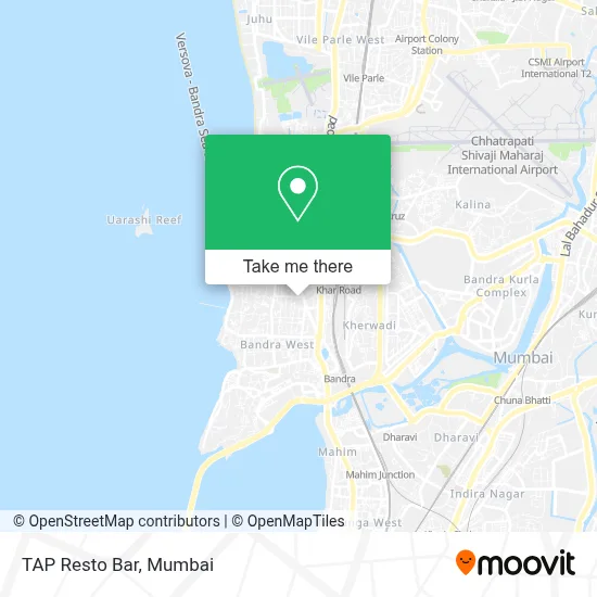 TAP Resto Bar map