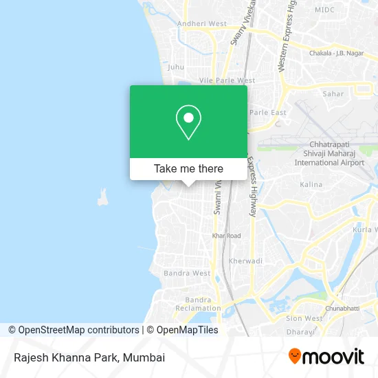 Rajesh Khanna Park map