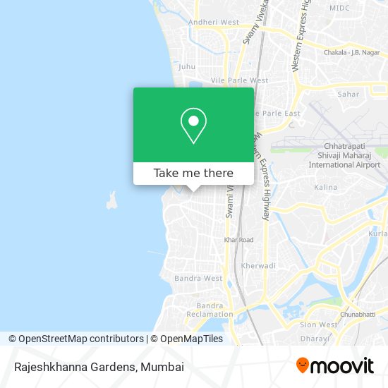 Rajeshkhanna Gardens map