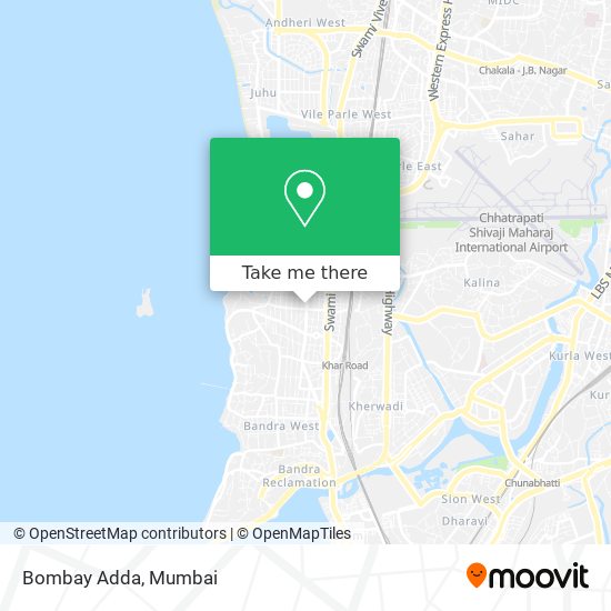 Bombay Adda map