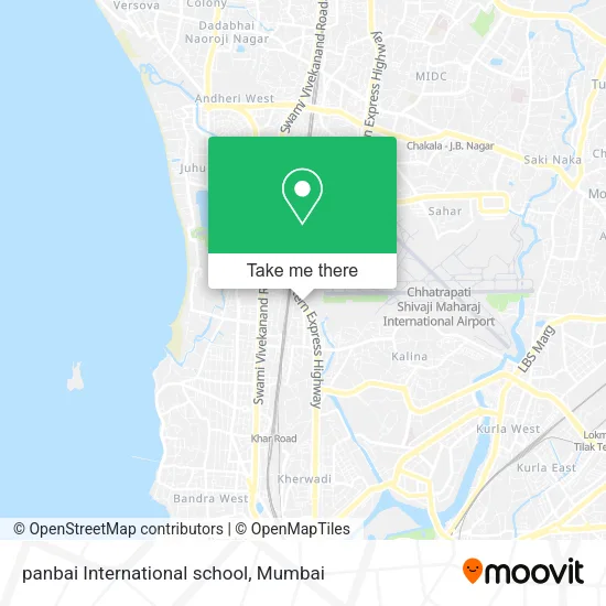 panbai International school map
