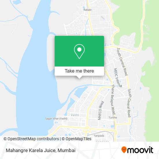 Mahangre Karela Juice map