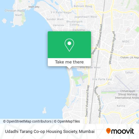 Udadhi Tarang Co-op Housing Society map