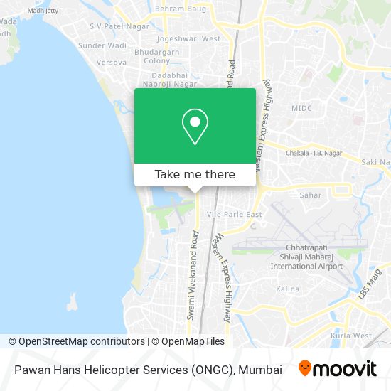 Pawan Hans Helicopter Services (ONGC) map