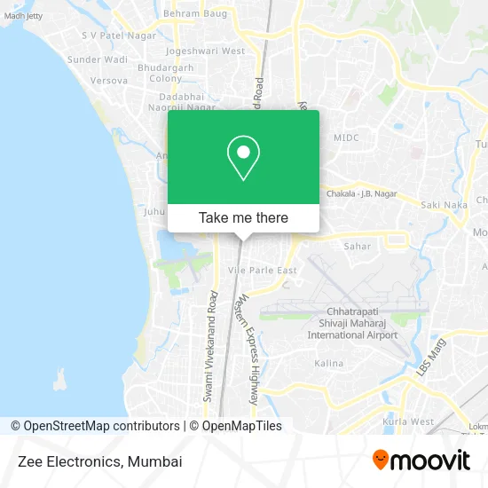 Zee Electronics map