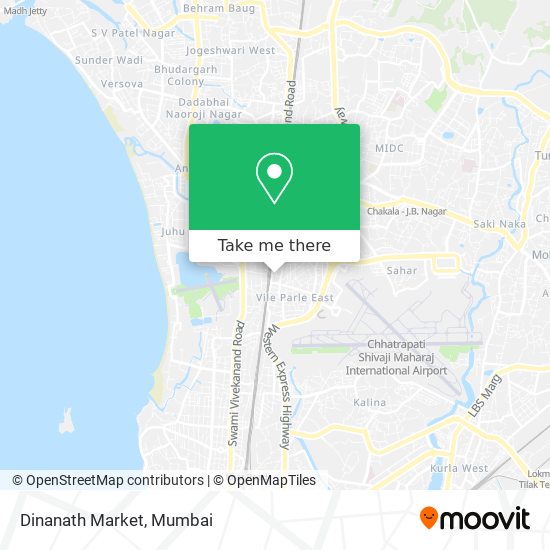 Dinanath Market map