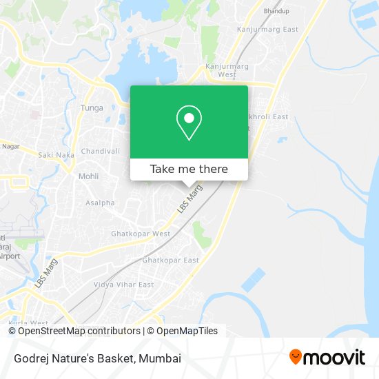 Godrej Nature's Basket map