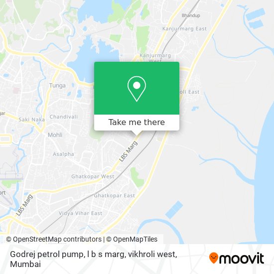 Godrej petrol pump, l b s marg, vikhroli west map