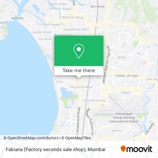 Fabiana (Factory seconds sale shop) map