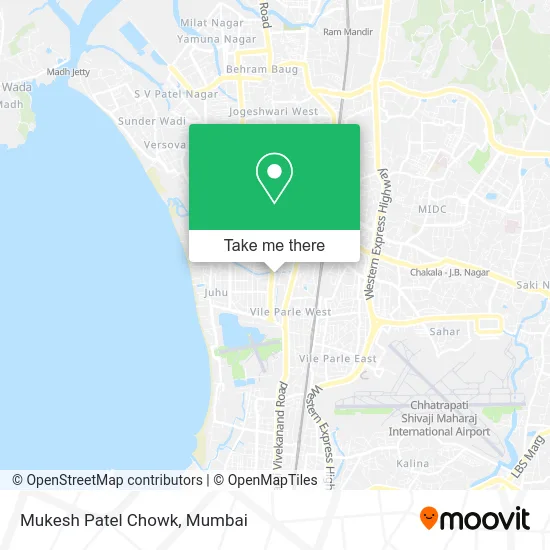 Mukesh Patel Chowk map