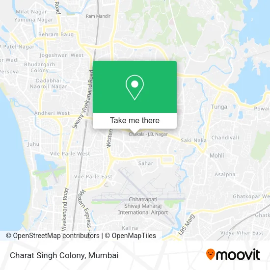 Charat Singh Colony map