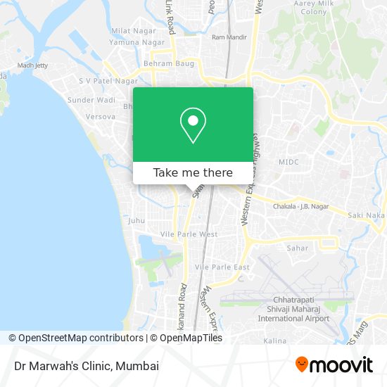 Dr Marwah's Clinic map