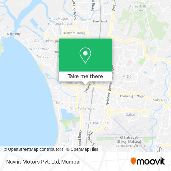 Navnit Motors Pvt. Ltd map