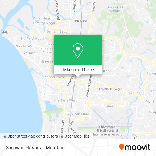 Sanjivani Hospital map