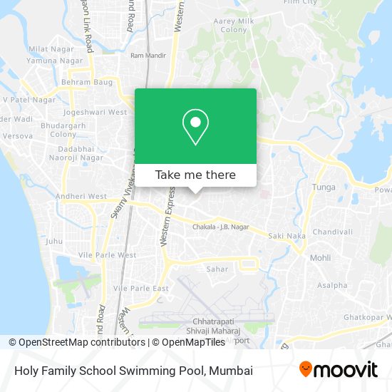 Holy Family School Swimming Pool map