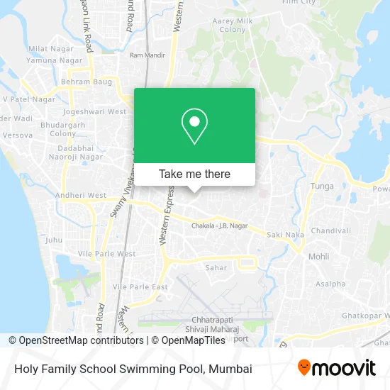 Holy Family School Swimming Pool map