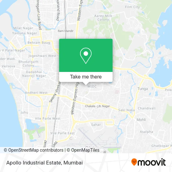 Apollo Industrial Estate map
